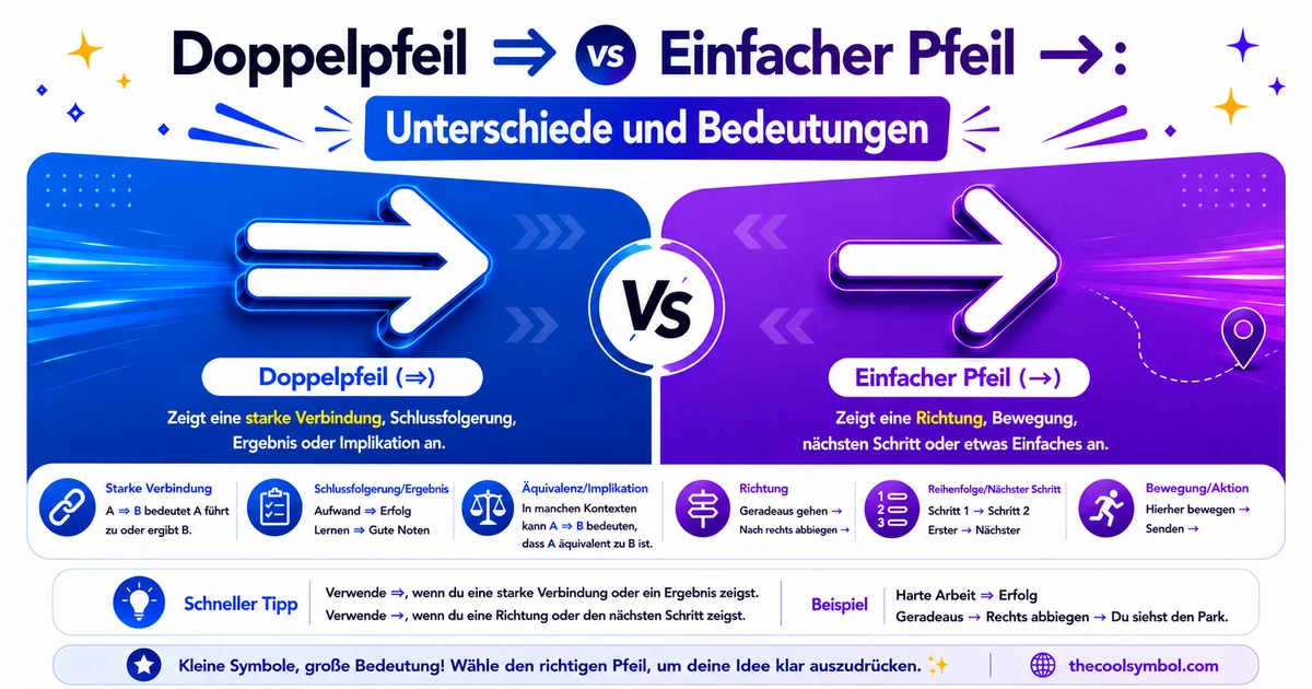 doppelpfeil-vs-einfacher-pfeil