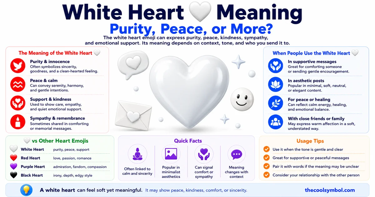 white-heart-emoji-meaning