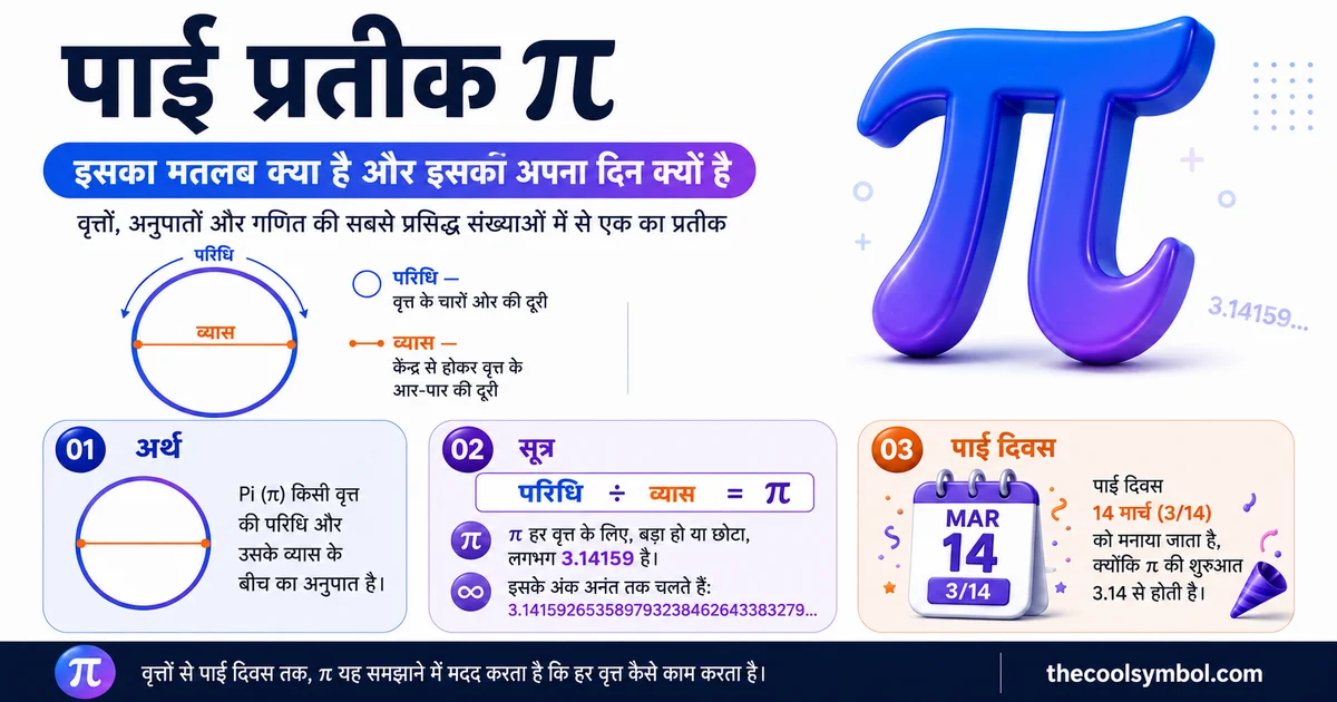 Pi Symbol π: इसका मतलब क्या है और इसका अपना दिन क्यों है